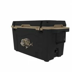55 Quart Cooler Black and Tan by TAIGA