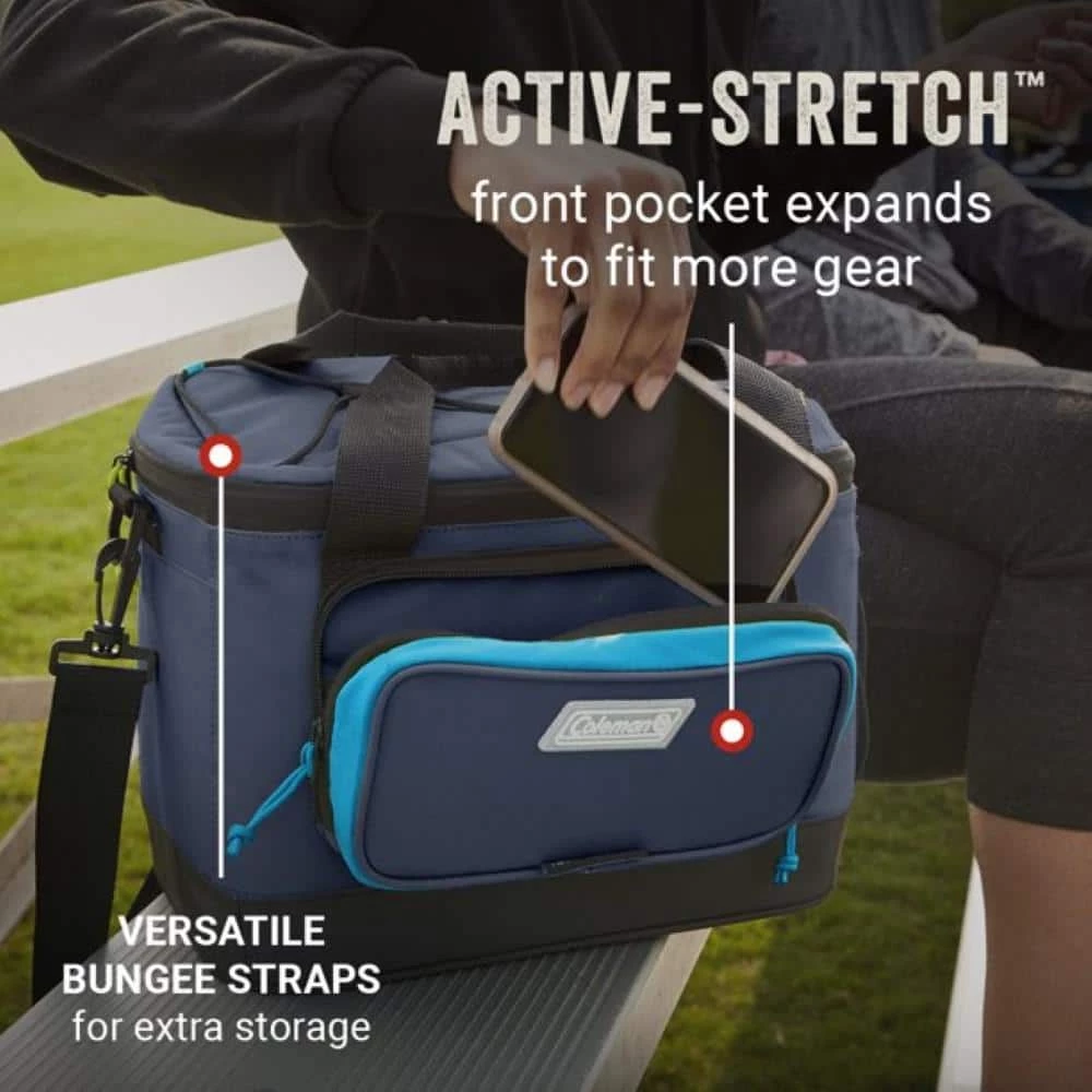 XPAND SOFT COOLER 16CAN BLUENIGHTS C004 by Coleman - Image 2