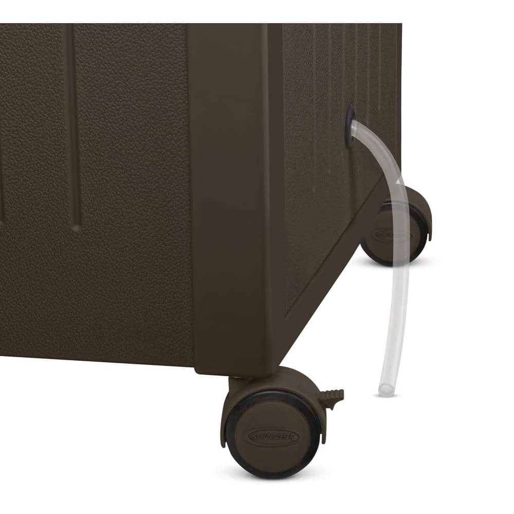 77 Qt. Resin Wicker Cooler with Cabinet by Suncast - Image 2