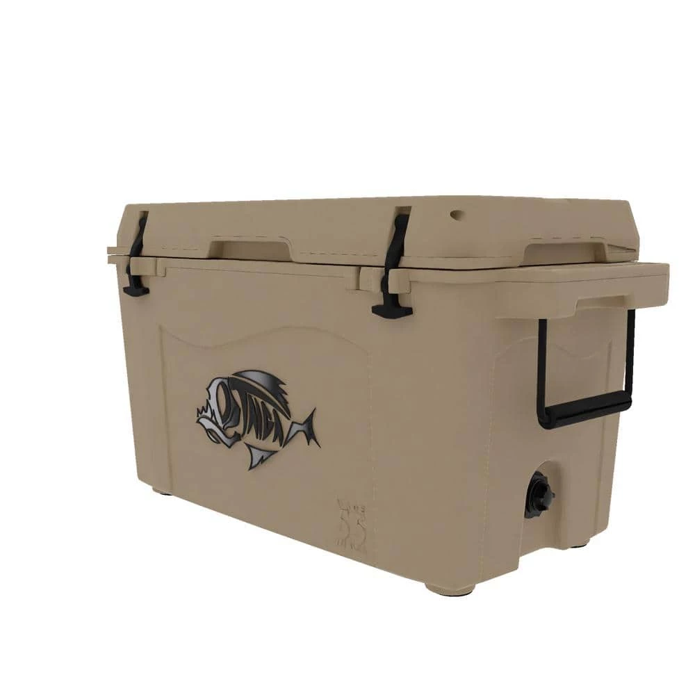 55 Quart Cooler in Tan by TAIGA