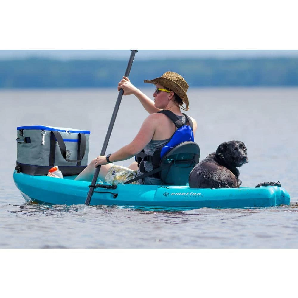 2-Cargo Pockets Collapsible Soft Cooler with Bottle Opener in Blue by GigaTent - Image 6