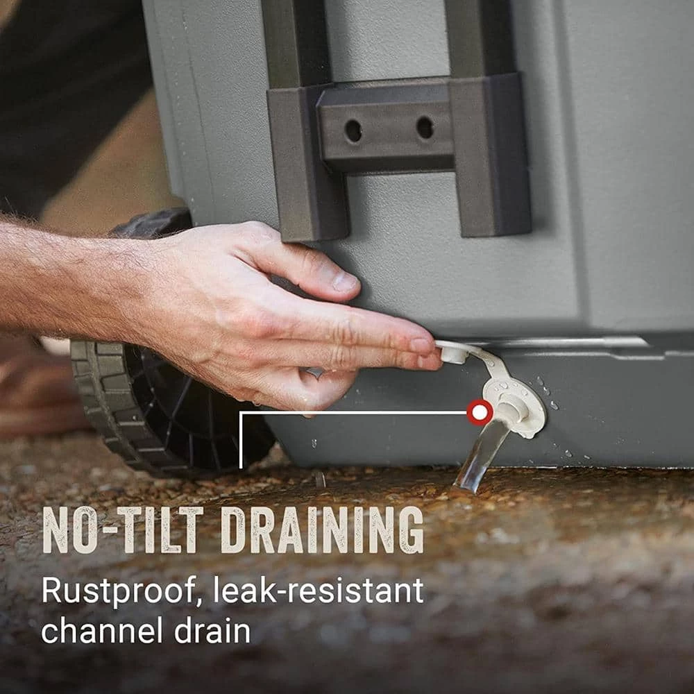 316 Cooler 65 Qt. WHL 5861 RCK/W/RCK C2 by Coleman - Image 7