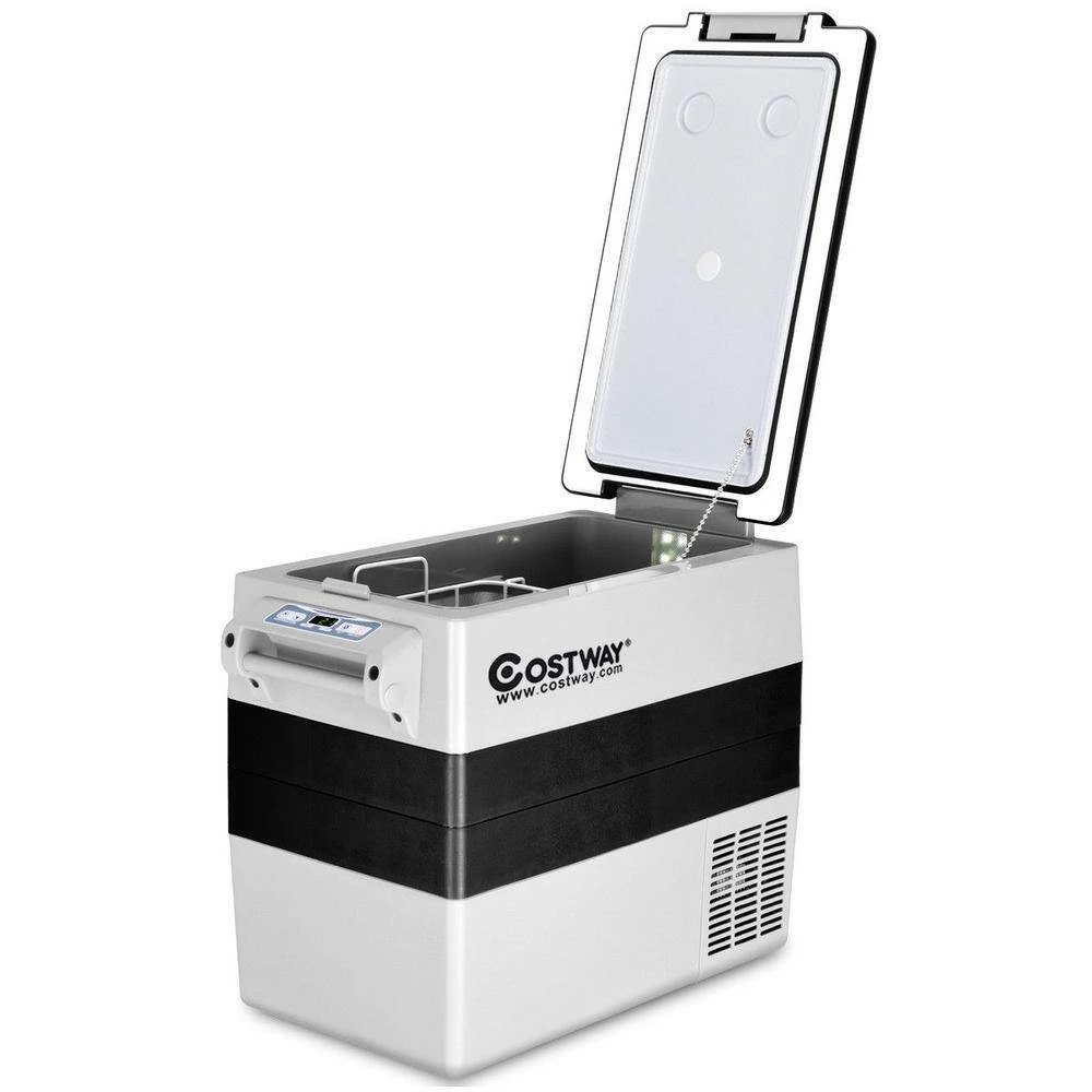 55 Quarts Portable Electric Car Chest Cooler Refrigerator/Freezer Compressor Camping by Costway - Image 8