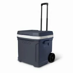 Profile 60 qt. Jet Carbon Roller Chest Cooler by IGLOO