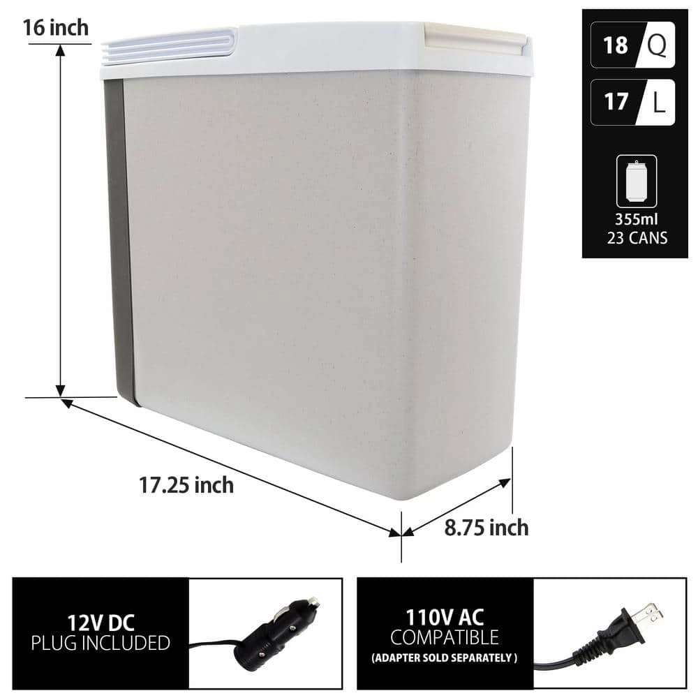 17 Qt. (18L) Compact Thermoelectric Cooler by Koolatron - Image 9