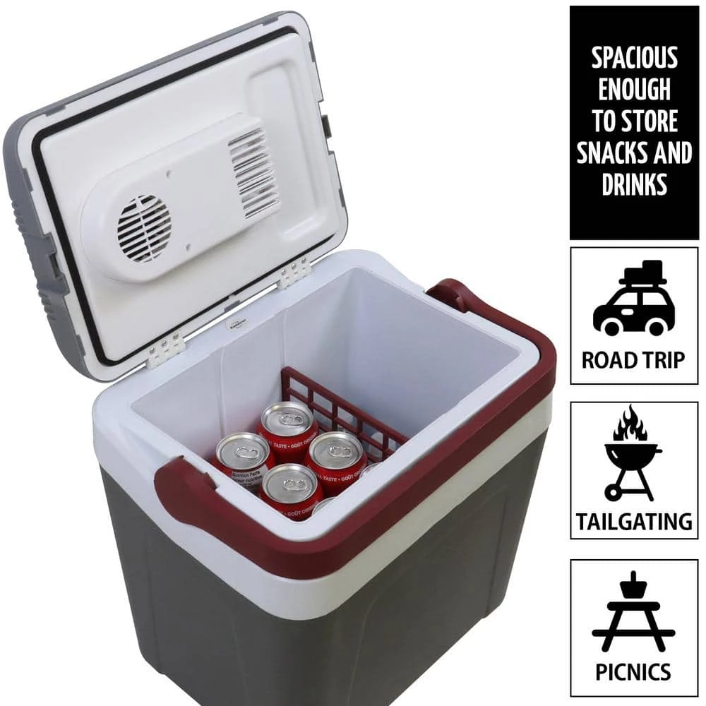Fun Kool P25 Thermoelectric Iceless 12V Personal Cooler, 24L (26 qt.), Made in North America by Koolatron - Image 7