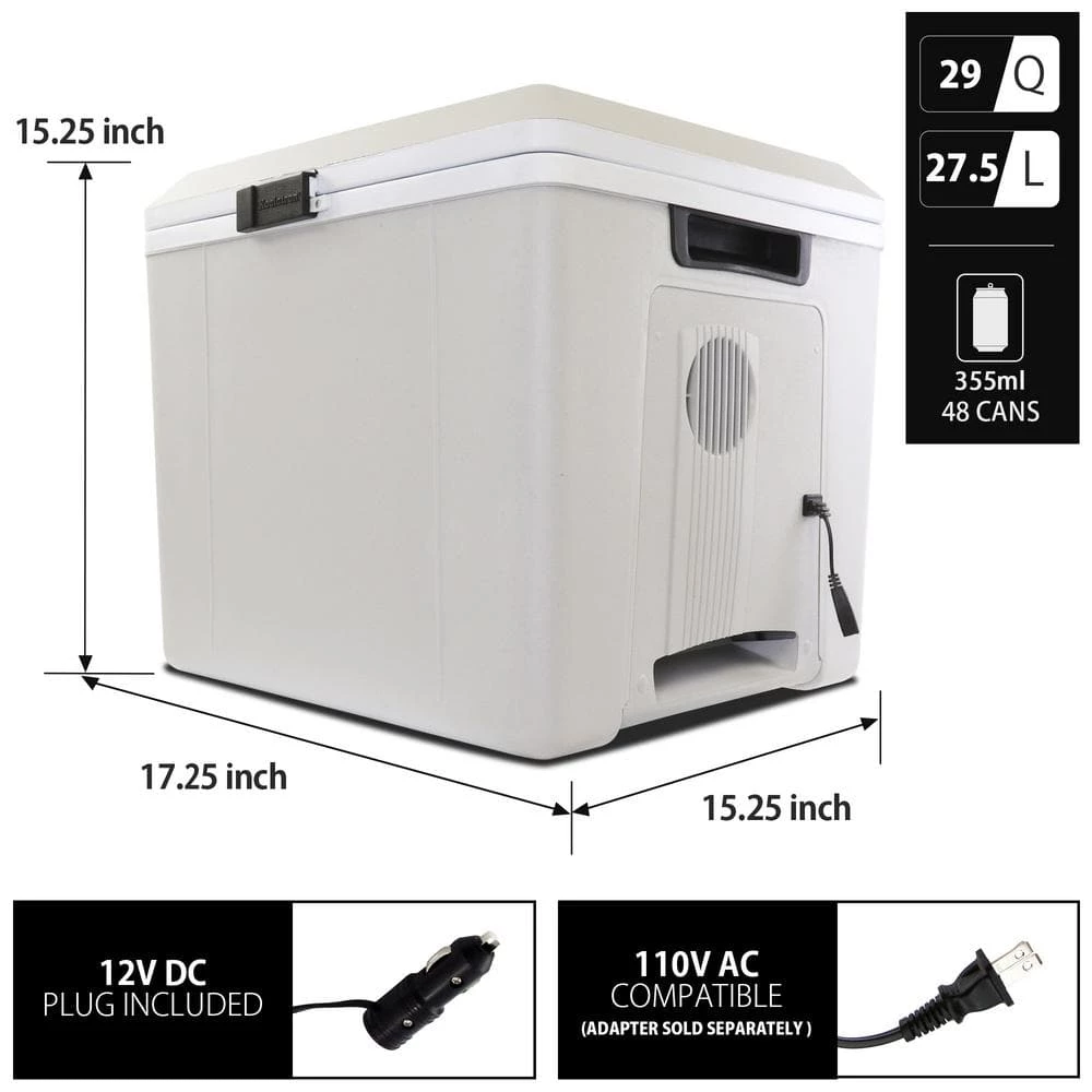 29 Qt (27.5 L) Thermoelectric Voyager Cooler by Koolatron - Image 9