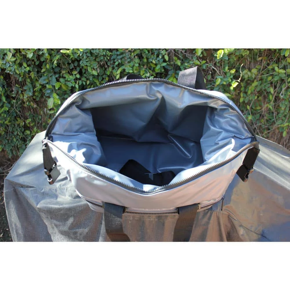 Magnetic Grey 24 cans soft cooler with zippered pouch by Magnacool - Image 7