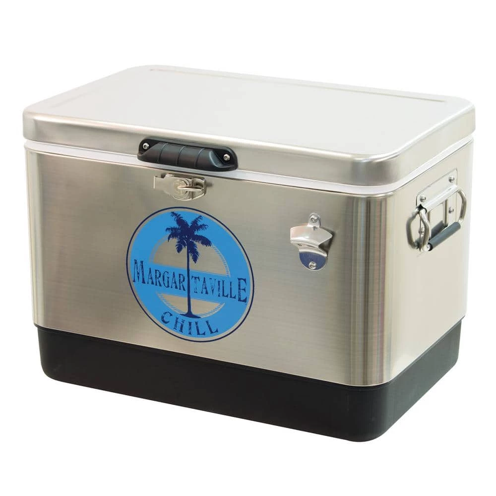 LandShark Lager 54 qt. Stainless Steel Chill Cooler by Margaritaville - Image 3