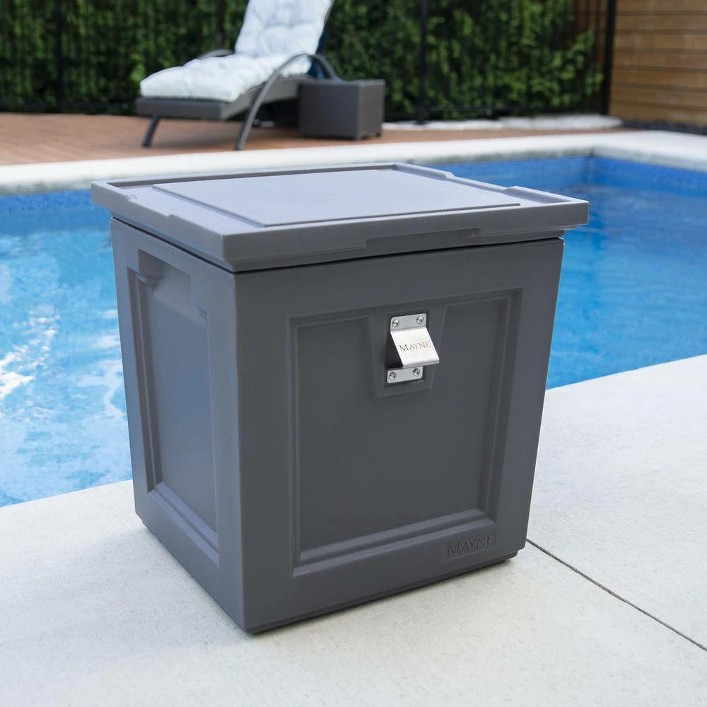 Fairfield 50 qt. Graphite Grey Patio Cooler by Mayne - Image 8