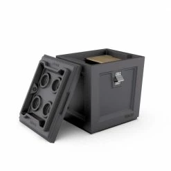 Fairfield 50 qt. Graphite Grey Patio Cooler by Mayne