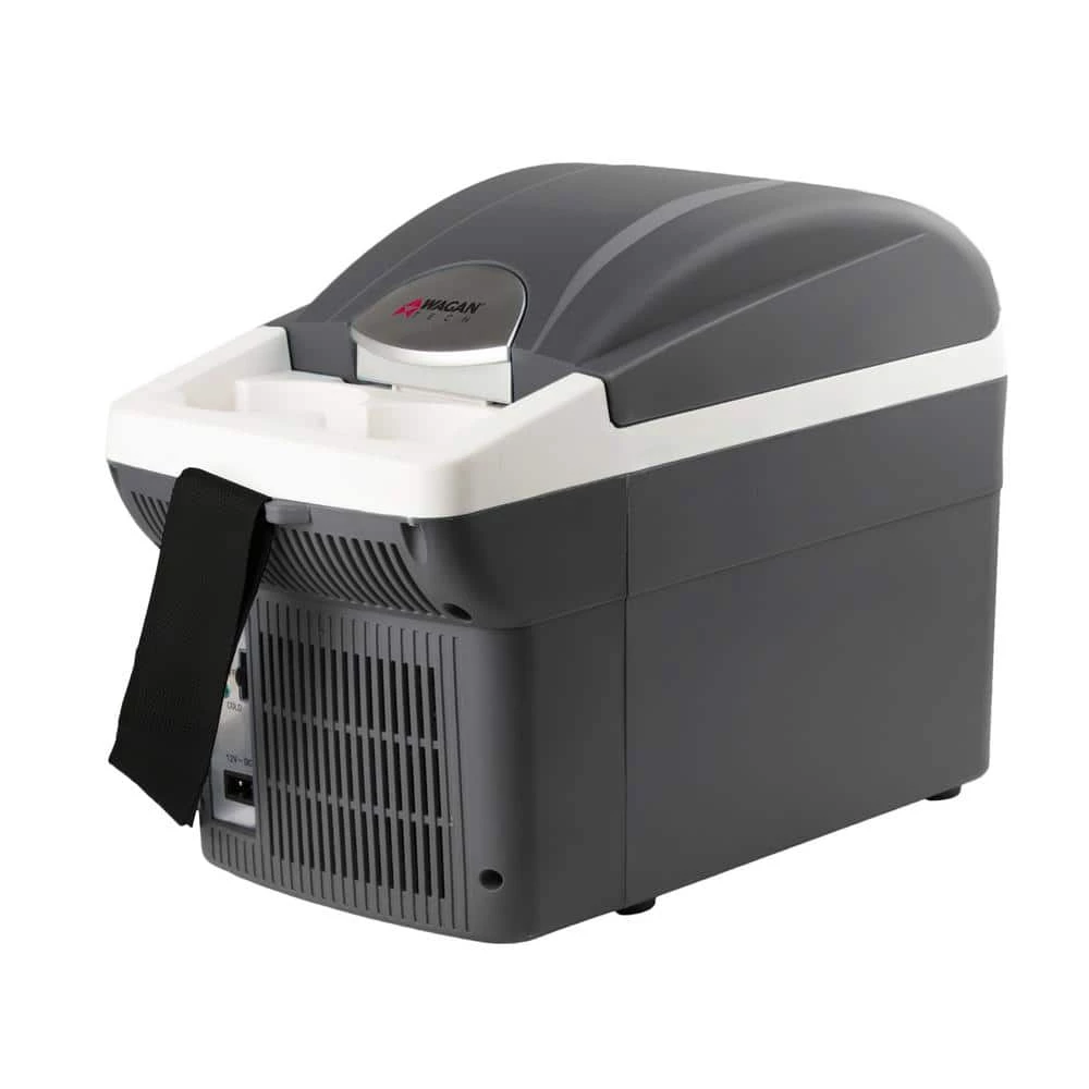 12-Volt 6 Qt. Chest Cooler/Warmer with Carry Strap by Wagan Tech