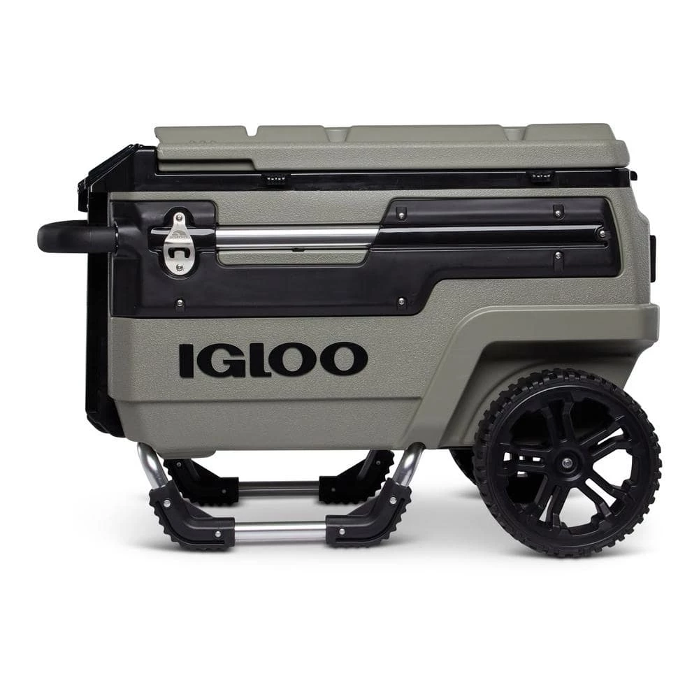 Trailmate Journey 70 Qt. Olive and Black Chest Cooler by IGLOO