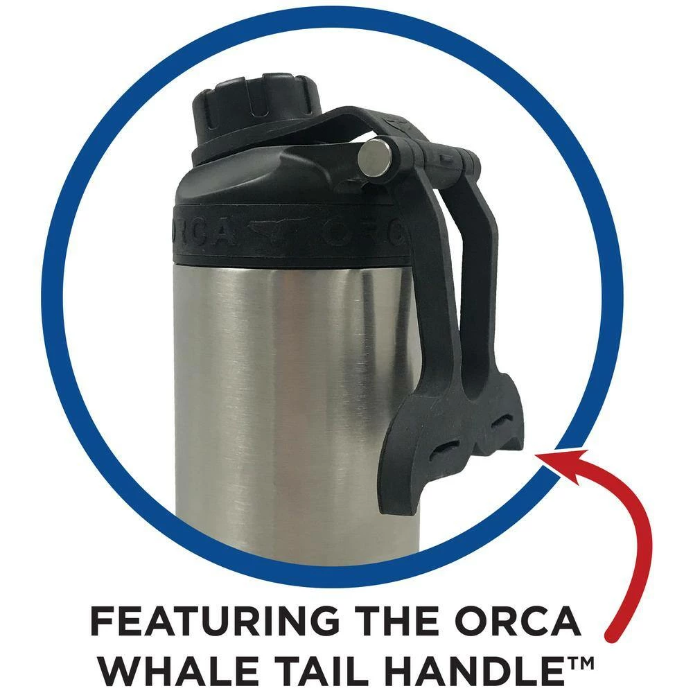 34 oz. Hydra in Stainless/Black/Black by ORCA - Image 4