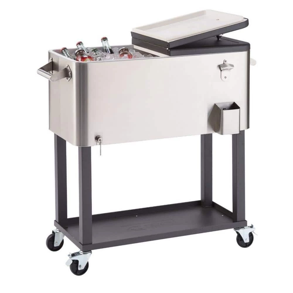 80 Qt./20 Gal. Stainless Steel Cooler with Cooler Cover by TRINITY - Image 8