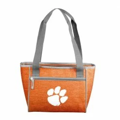 Clemson Crosshatch 16 Can Cooler Tote by logobrands