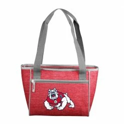 Fresno State Crosshatch 16 Can Cooler Tote by logobrands