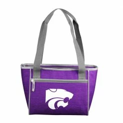 KS State Crosshatch 16 Can Cooler Tote by logobrands
