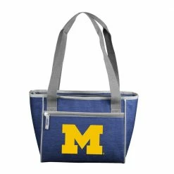 Michigan Crosshatch 16 Can Cooler Tote by logobrands