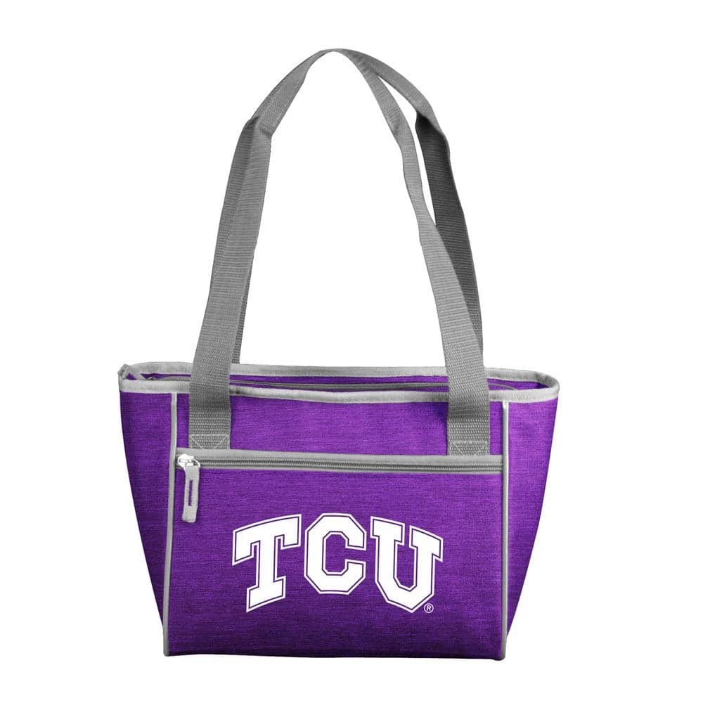 TCU Crosshatch 16 Can Cooler Tote by logobrands