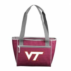 Virginia Tech Crosshatch 16 Can Cooler Tote by logobrands