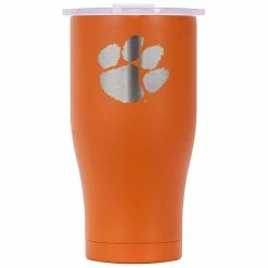 27oz Chaser Orange/White Laser Etched - Clemson by ORCA