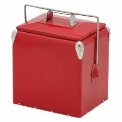 12 qt. Old Fashioned Metal Picnic Cooler by AmeriHome