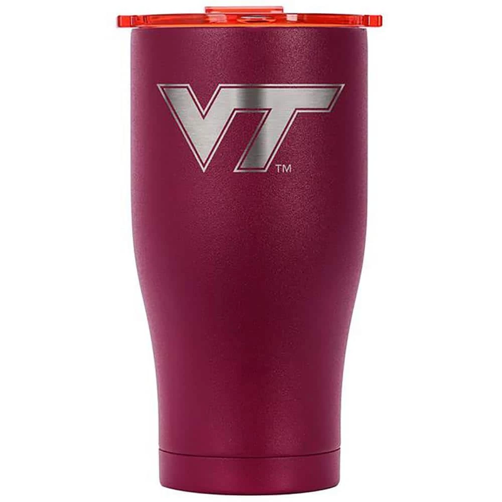 27oz Chaser Maroon/Orange Laser Etched - Virginia Tech by ORCA