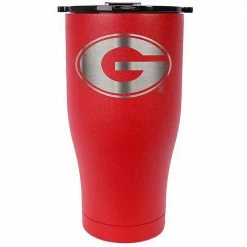 27oz Chaser Red/Black Laser Etched - U of Georgia by ORCA