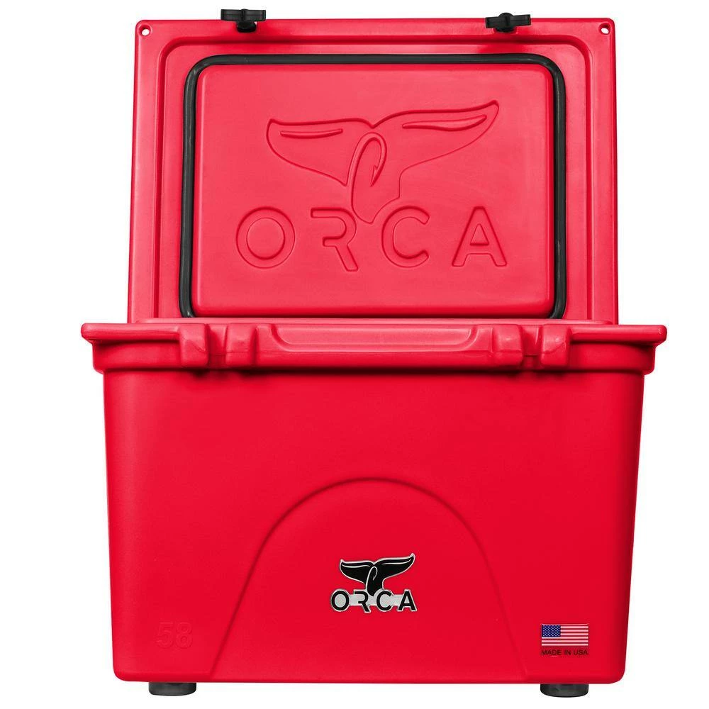 58 Qt. Cooler in Red by ORCA - Image 2