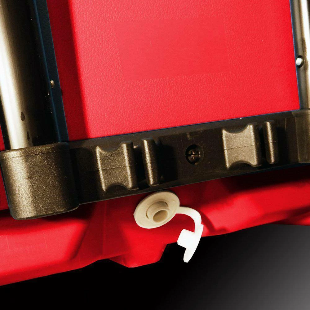 KoolMax 40 Qt. Red Wheeled Cooler, Bluetooth PA System and Power Station by TUNES2GO - Image 8