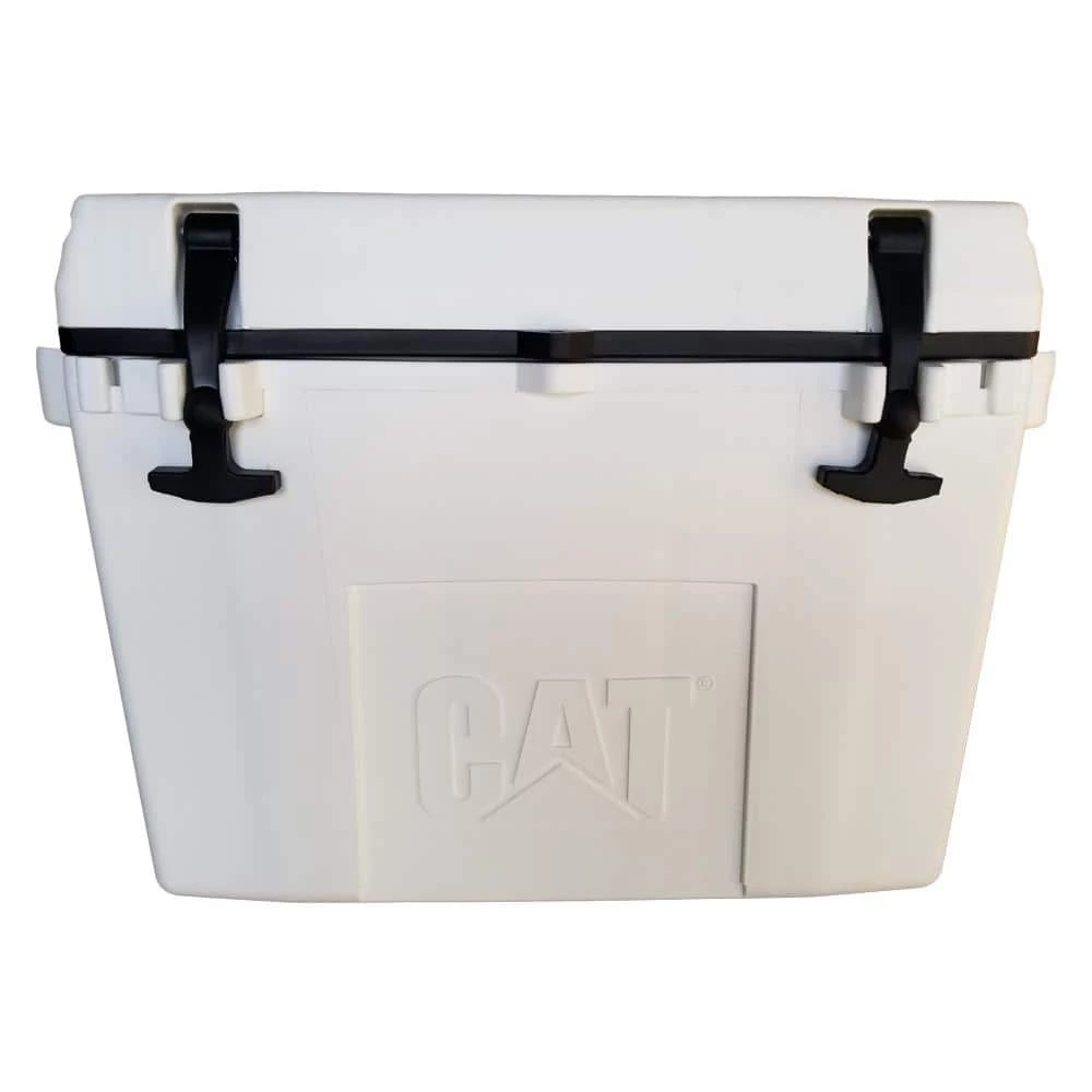 27 Qt. Caterpillar Cooler in White by Cat Coolers
