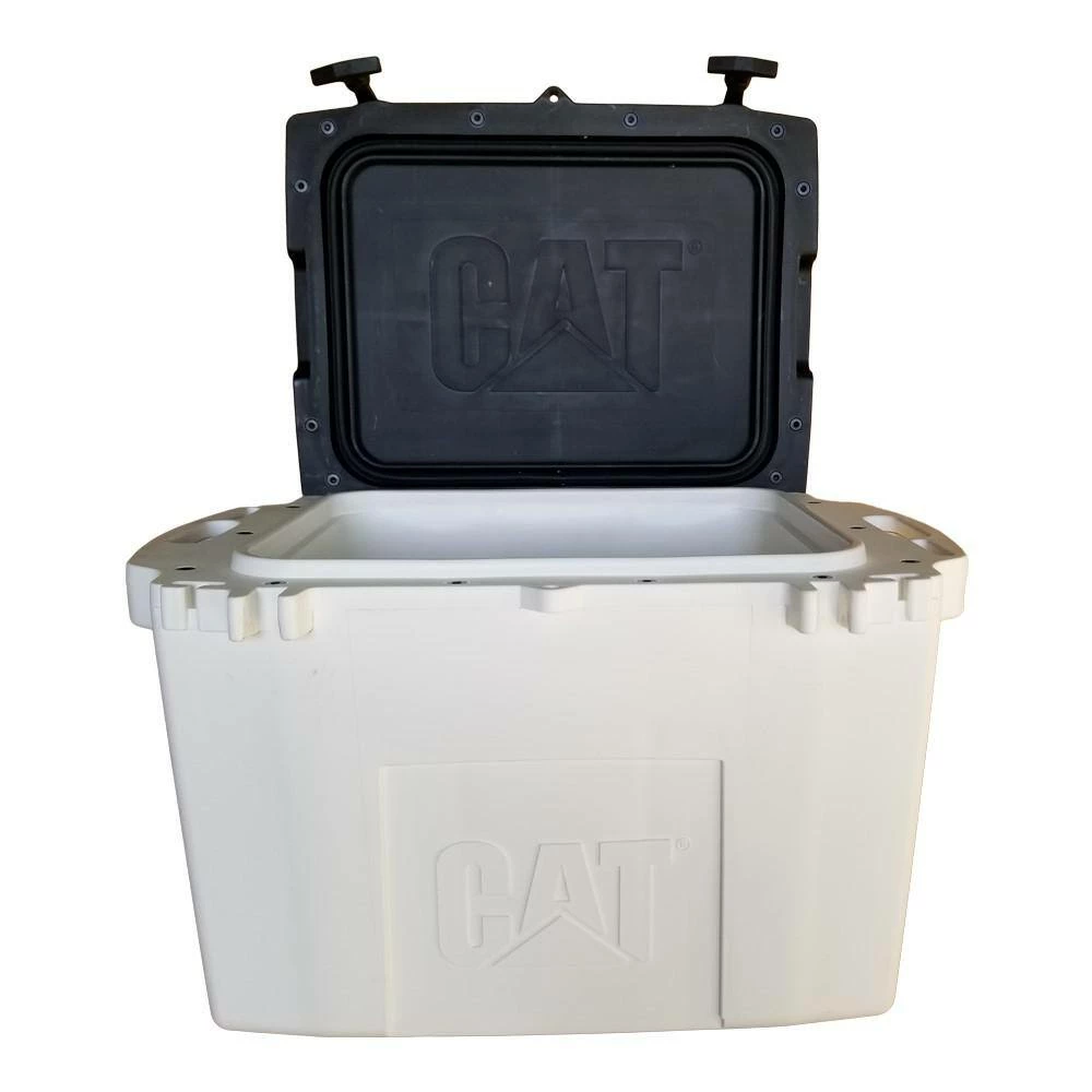 27 Qt. Caterpillar Cooler in White by Cat Coolers - Image 4