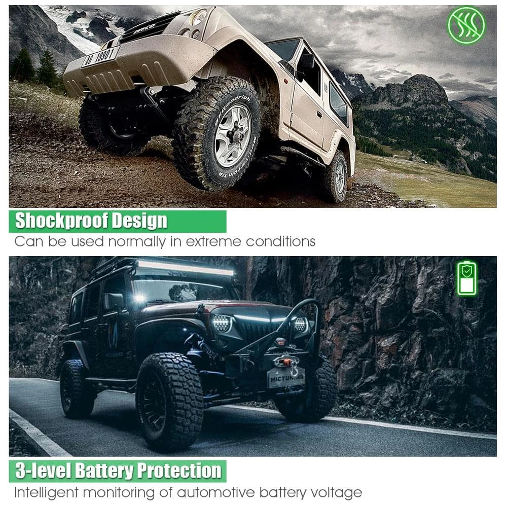 16 Quart Portable Car Refrigerator Mini Cooler/Freezer Compressor Camping in White by Costway - Image 3