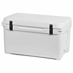 14.5 Gal. 70-Can High Performance Seamless Roto-Molded Ice Cooler, White by Engel
