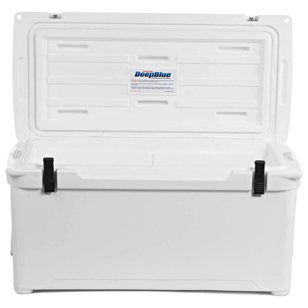 18.5 Gal. 75-Can High Performance Seamless Roto-Molded Ice Cooler, White by Engel - Image 5