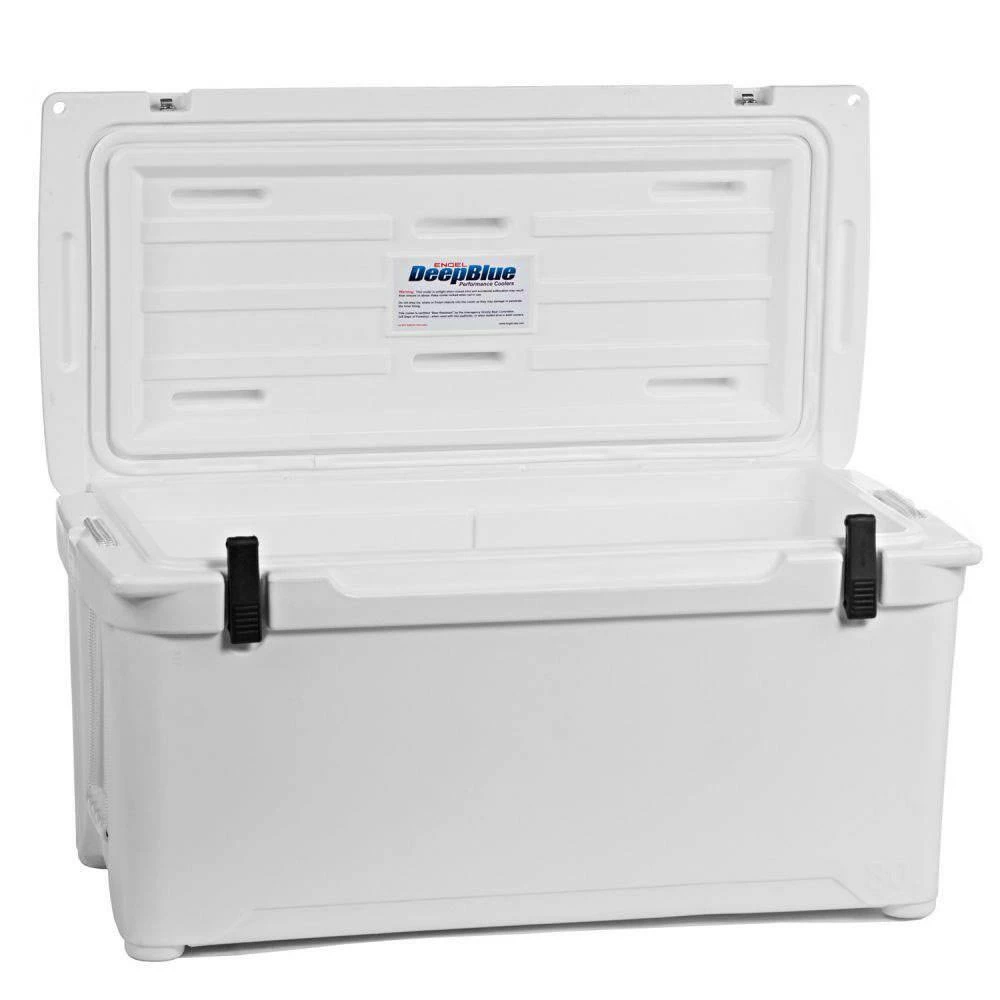 18.5 Gal. 75-Can High Performance Seamless Roto-Molded Ice Cooler, White by Engel - Image 3