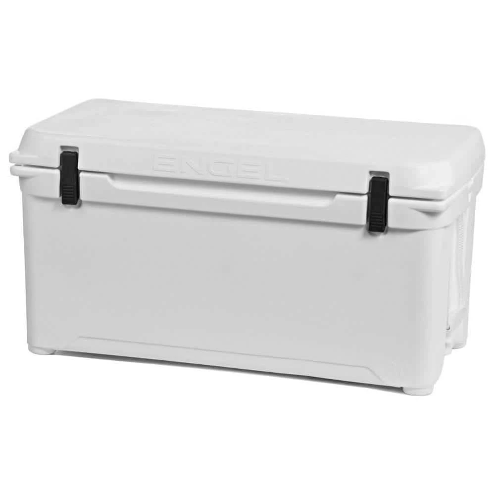 18.5 Gal. 75-Can High Performance Seamless Roto-Molded Ice Cooler, White by Engel