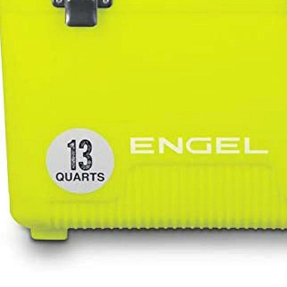 13 Qt. Leak Proof Odor Resistant Insulated Cooler Drybox, Yellow High Viz by Engel - Image 3
